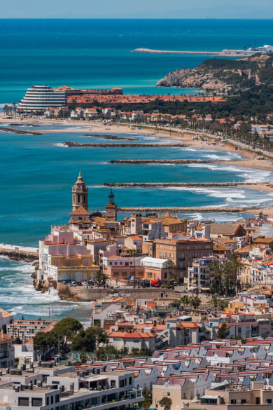 Sitges, Katalonien, Costa Dorada, Spanien