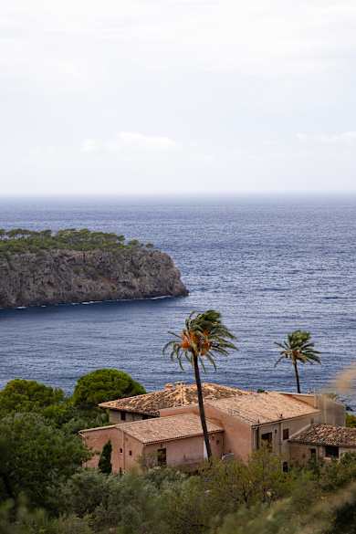 Ausblick aufs Meer auf Mallorca, Spanien