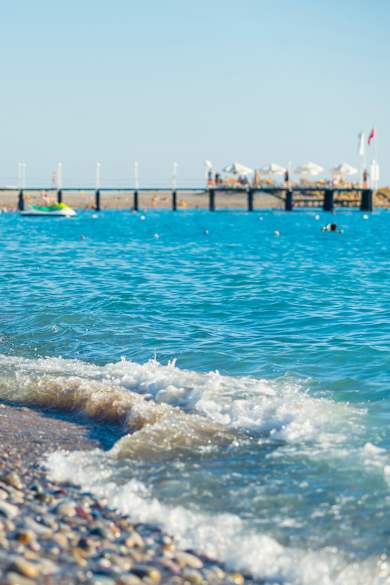 Strand Okurcalar in Alanya, Türkei