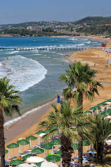 Strand Avsallar, Türkische Riviera