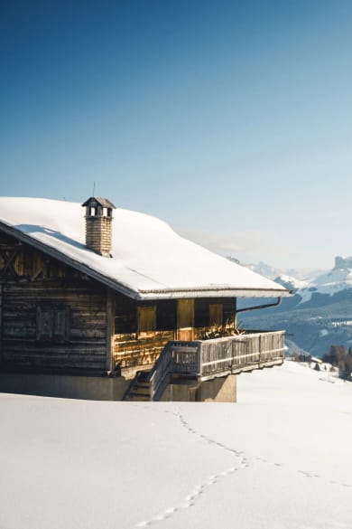 Seiser Alm bei Schnee, Dolomiten, Südtirol