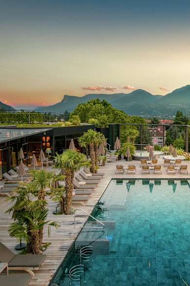 Ausblick © Hotel Therme in Meran, Südtirol