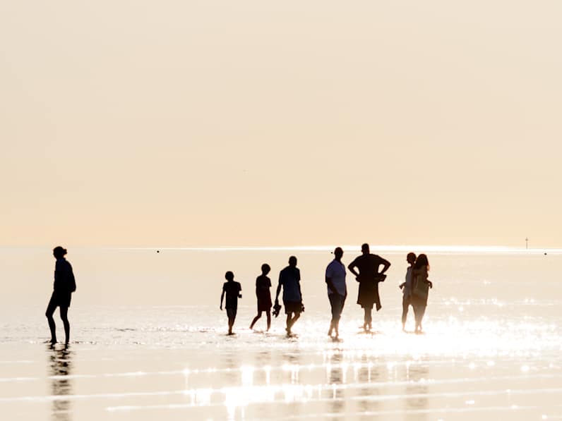 Die Wattwanderung, ein Erlebnis für die ganze Familie © Wolfgang - stock.adobe.com