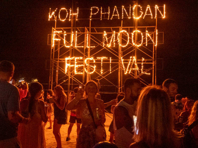 Full Moon Festival, Thailand © Stephen J. Boitano/LightRocket via Getty Images