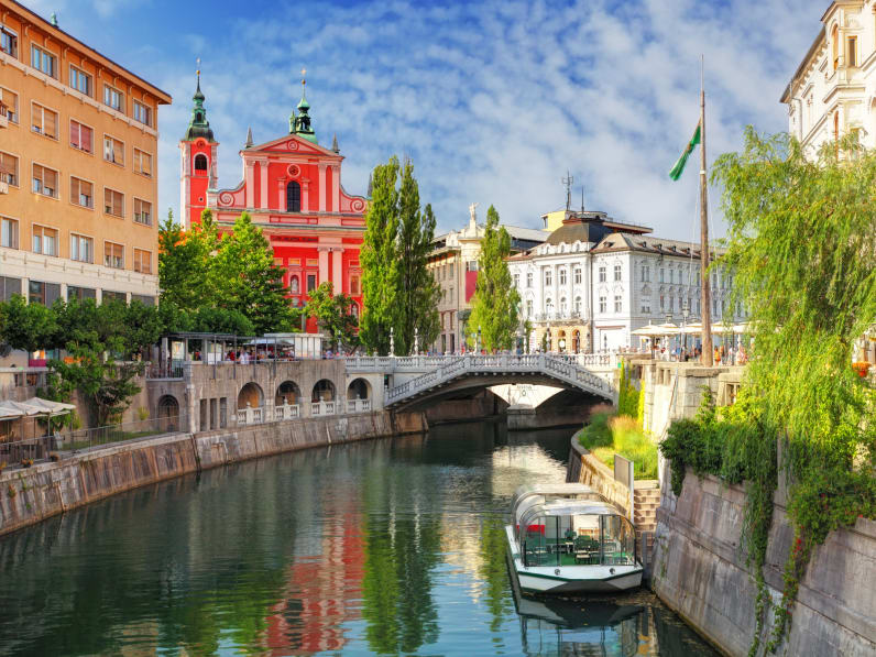 Ljubljana, Slowenien © TomasSereda/iStock / Getty Images Plus via Getty Images