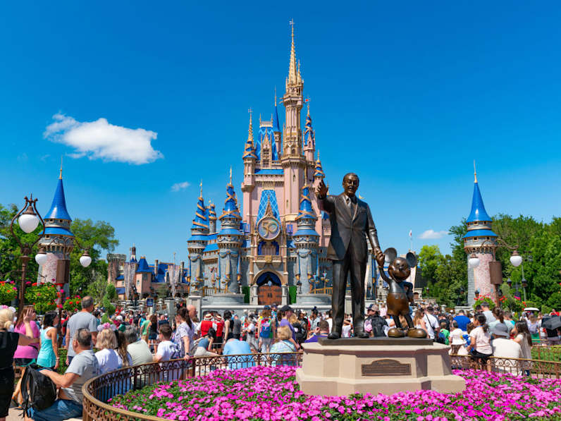 Schloss im World Disney World Resort, Orlando, USA © AaronP/Bauer-Griffin/GC Images via Getty Images