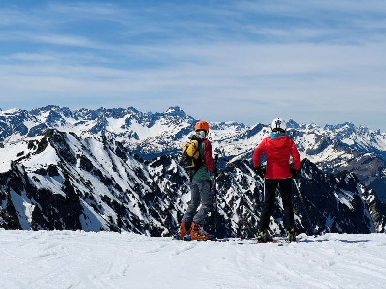Skifahrer in Bayern © clu/iStock Unreleased via getty Images