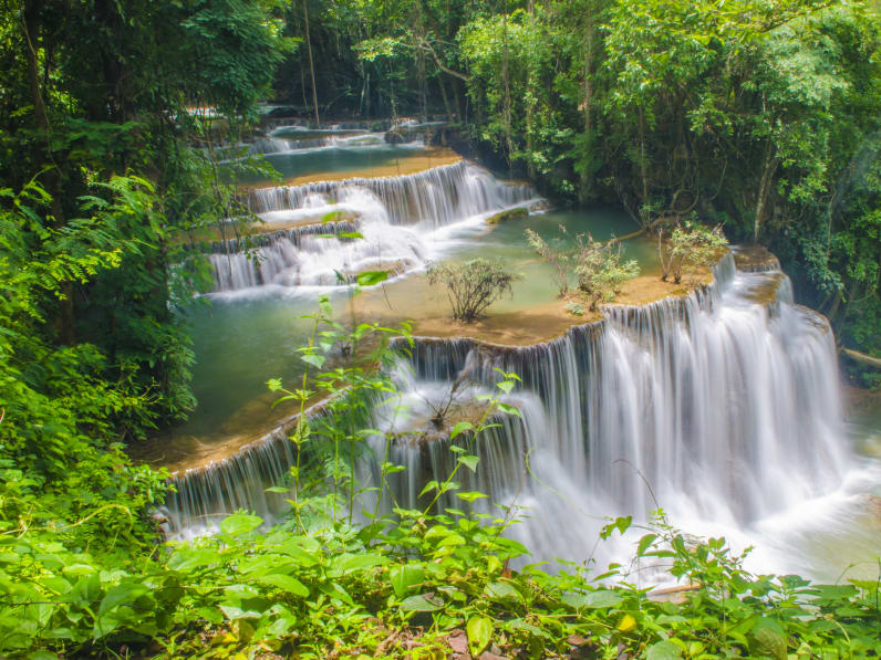 Wasserfall auf Mauritius © greenleaf123/iStock / Getty Images Plus via Getty Images