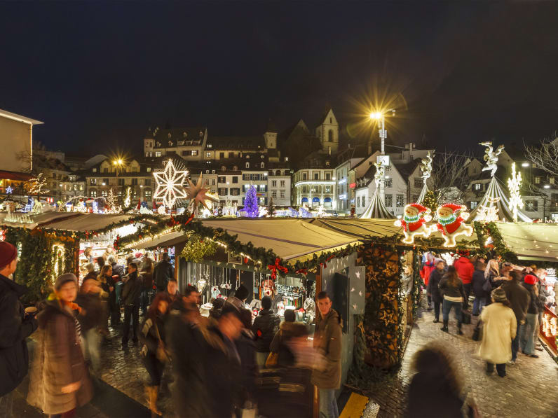 Weihnachten in Basel, Schweiz © iStock.com/Flavio Vallenari