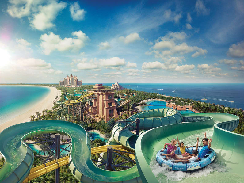 Dubais Aquaventure-Park wurde schon mehrfach ausgezeichnet. © Dubai Tourism