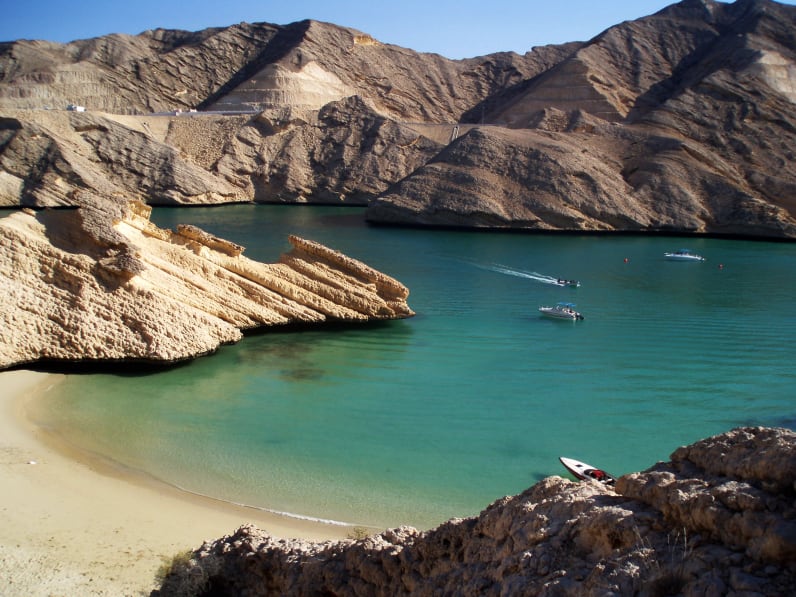 Qabtab Beach in Muscat, Oman © Mayur Kakade/Moment via Getty Images