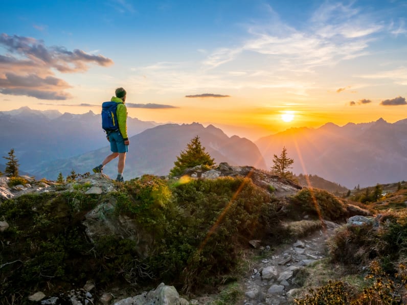 Sonnenuntergang in Tirol © Netzer Johannes - stock.adobe.com