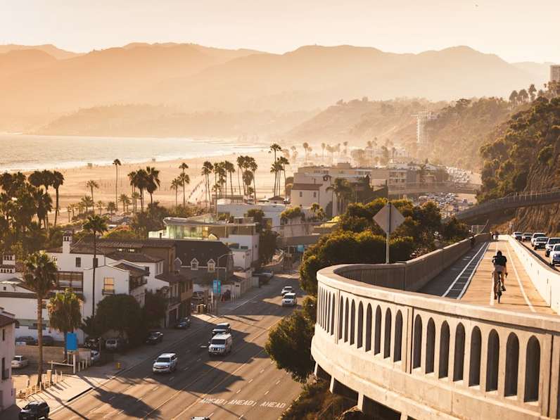 Die Turtles-Pizzeria liegt im kalifornischen Santa Monica. © iStock via Getty/nata_rass
