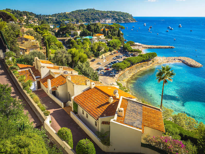 Villefranche sur Mer, Provence, Cote d Azur, Frankreich © shutterstock_2763810129