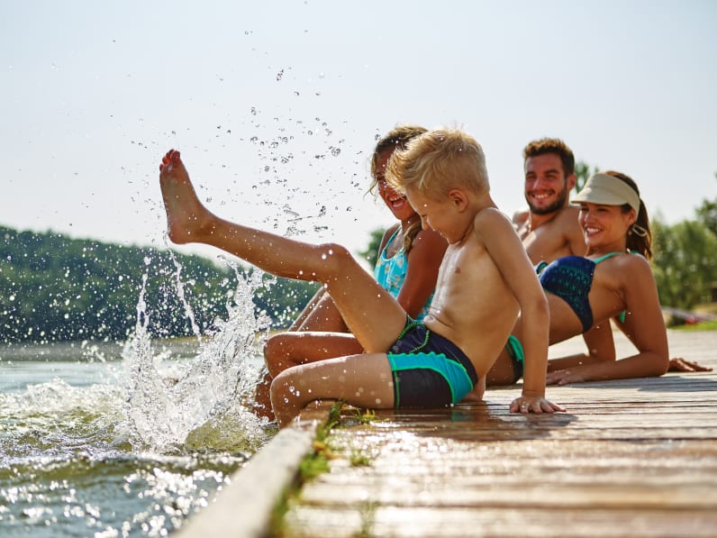Lust auf Baden mit den Kleinen? Dann auf in den Oberharz © Adeobstock/Robert Kneschke