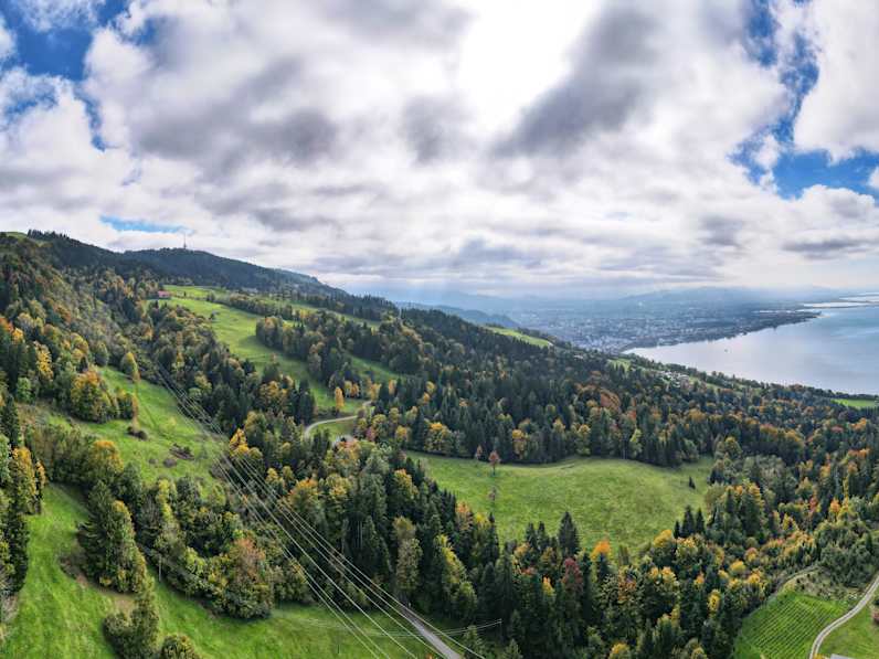 Blick auf den Bodensee.