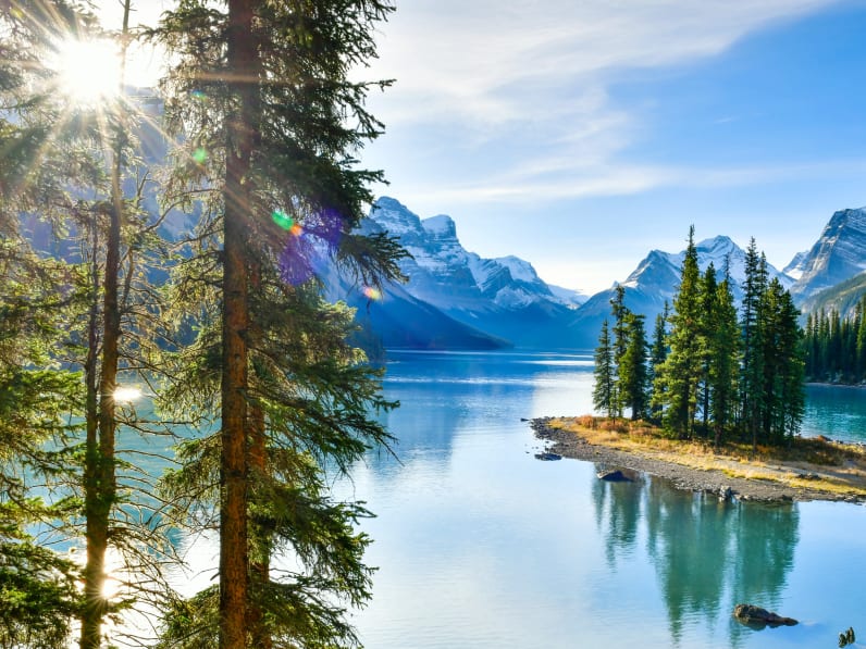 Jasper Nationalpark in Kanada