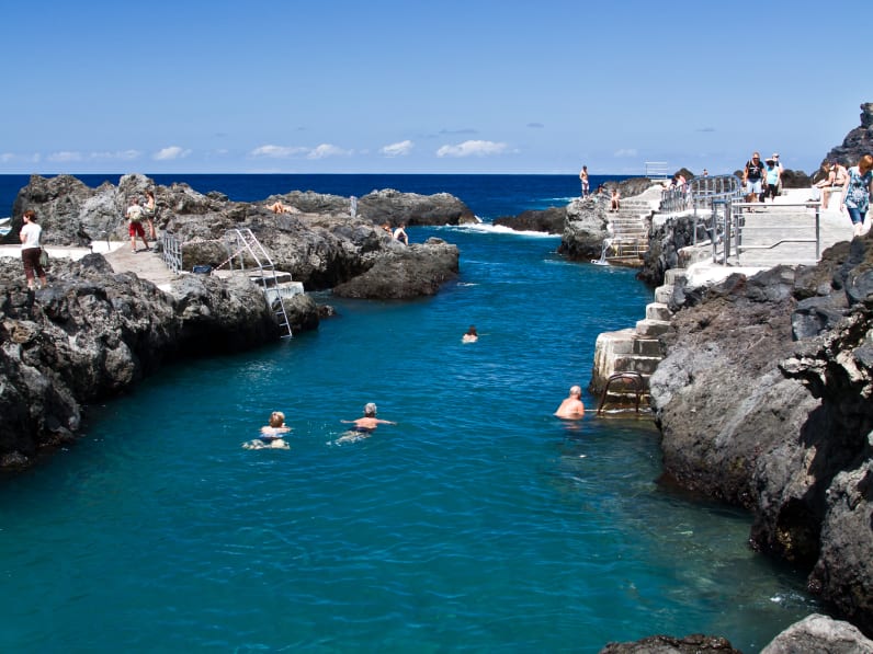 Meerpool in Teneriffa