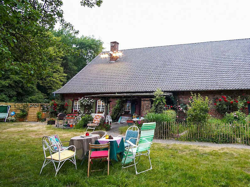 Bauernhof Barlo in Bocholt, Deutschland, Drehort der RTL-Show "Das Sommerhaus der Stars"