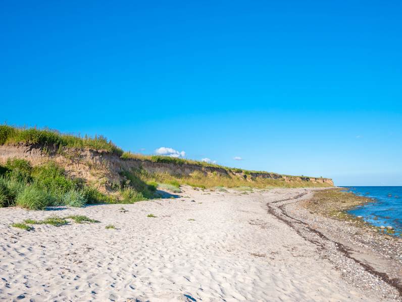Strand Wulfener Hals, Fehmarn, Deutschland