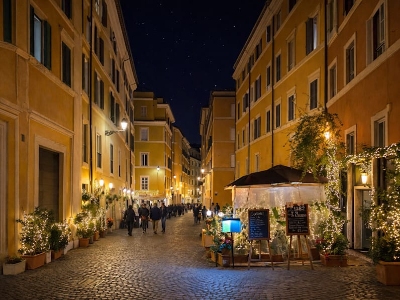 Spaziergang durch Gassen © Annika Miller