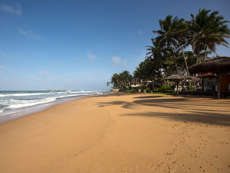 Hikkaduwa beach