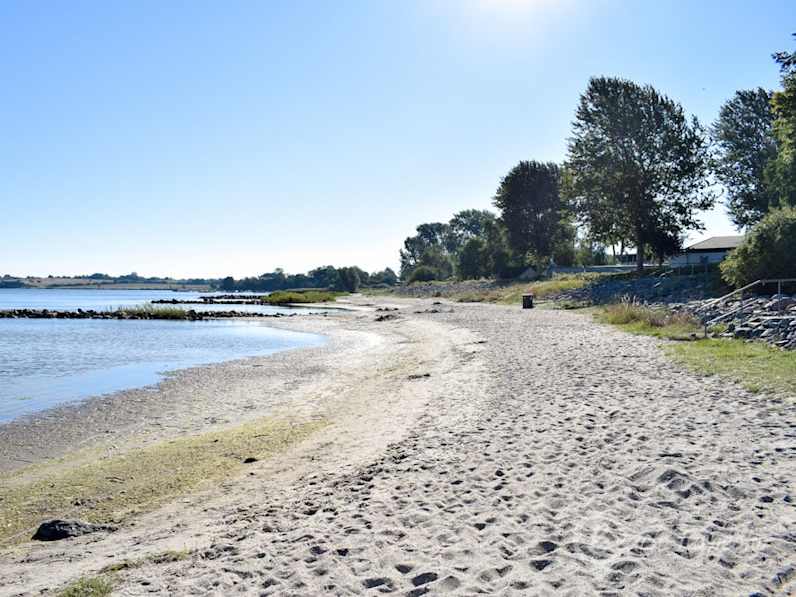 Strand Devin in Stralsund, Ostsee