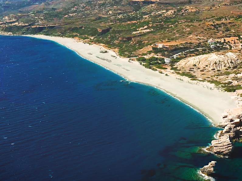 Triopetra Beach Kreta, Griechenland