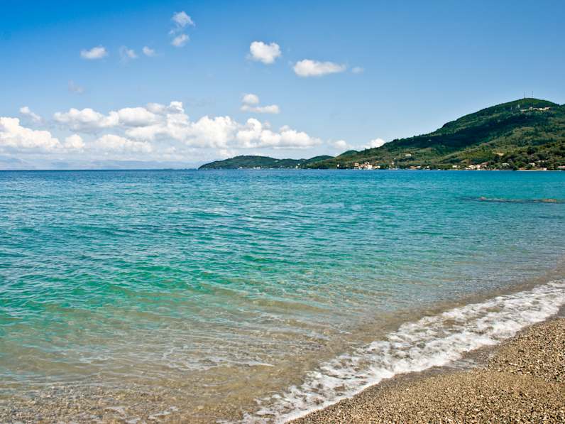 Messonghi beach, Korfu