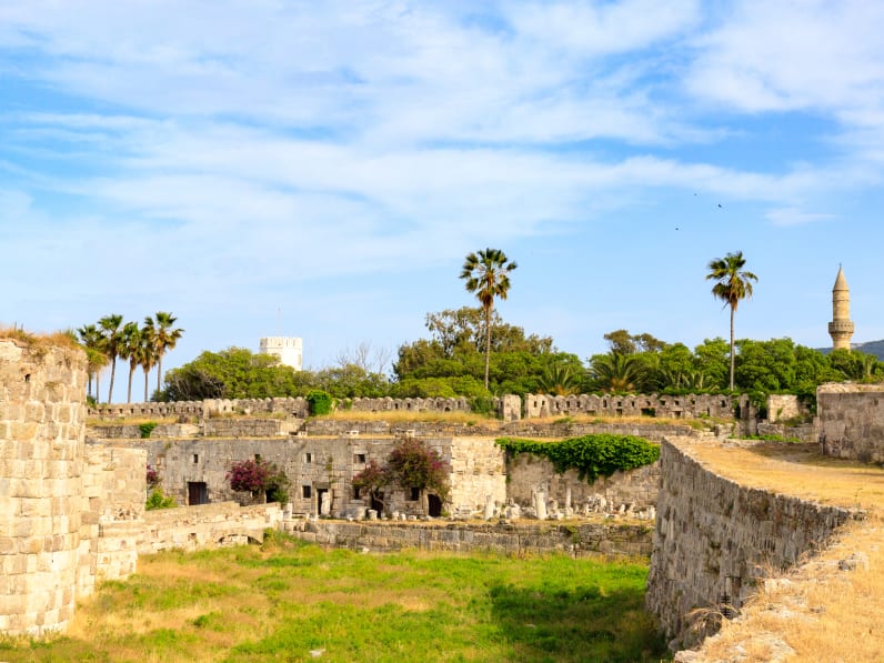 Festung Neratzia - Johanniter Kastell, Kos Stadt, Kos