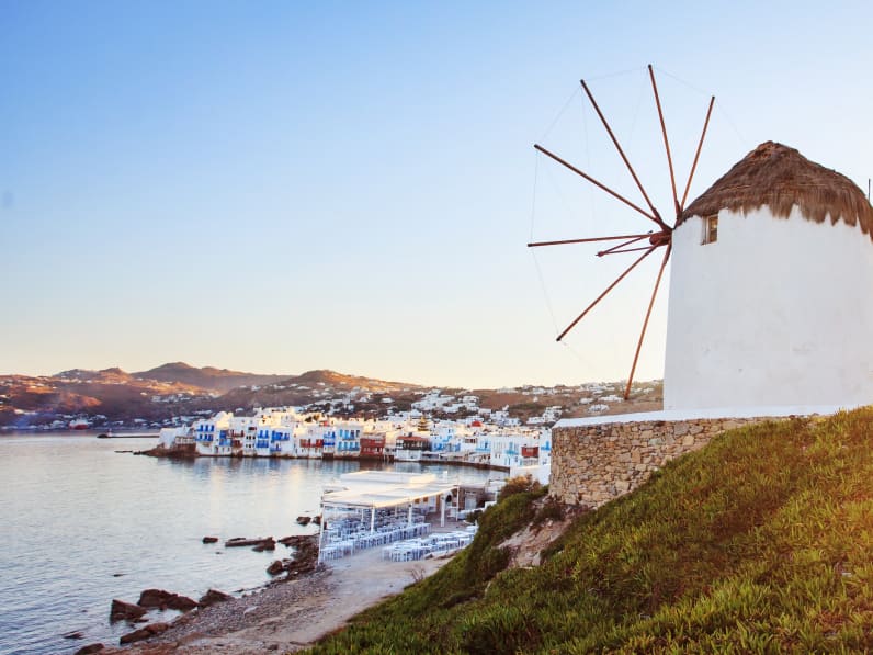 Windmühlen Kato Mili, Mykonos Stadt, Mykonos