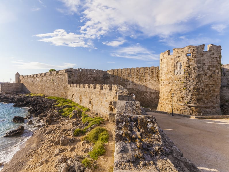 Stadtmauer, Rhodos Stadt, Rhodos