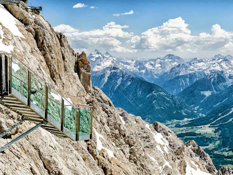 Aussichtsplatform Dachstein, Ramsau am Dachstein, Steiermark