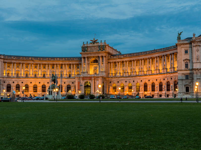 Hofburg in Wien, Österreich