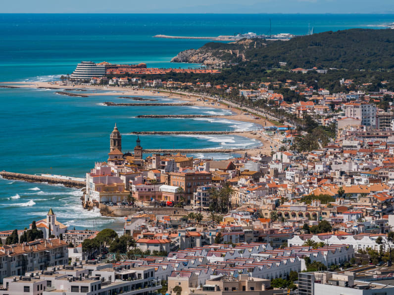 Sitges, Katalonien, Costa Dorada, Spanien
