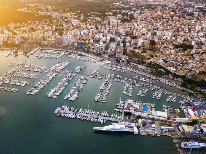 Hafen, Palma de Mallorca, Spanien