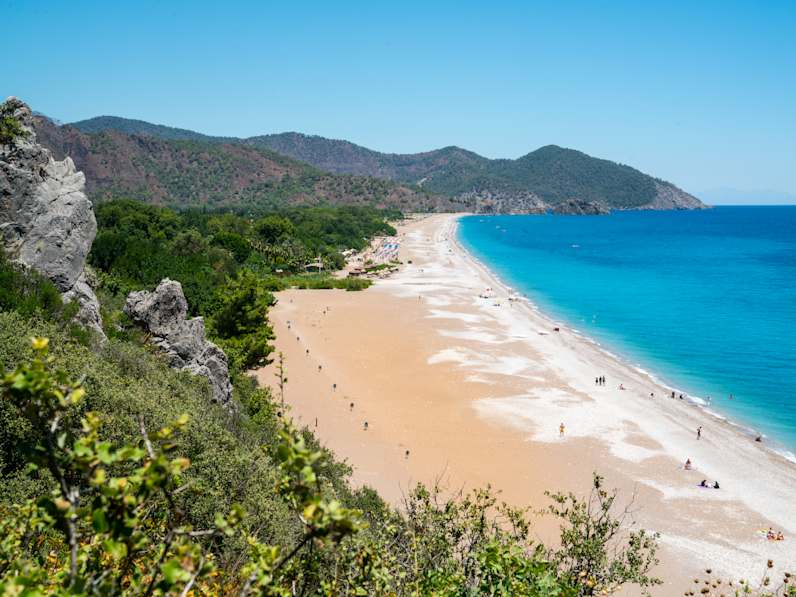 Olympos Beach, Antalya, Türkei