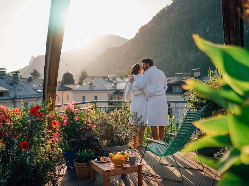 Zeit zu zweit in der ©Hotelvilla Auersperg, Salzburg, Österreich.