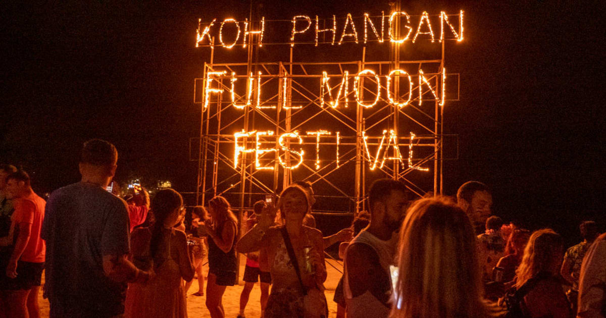 Die beste FullMoonParty in Thailand