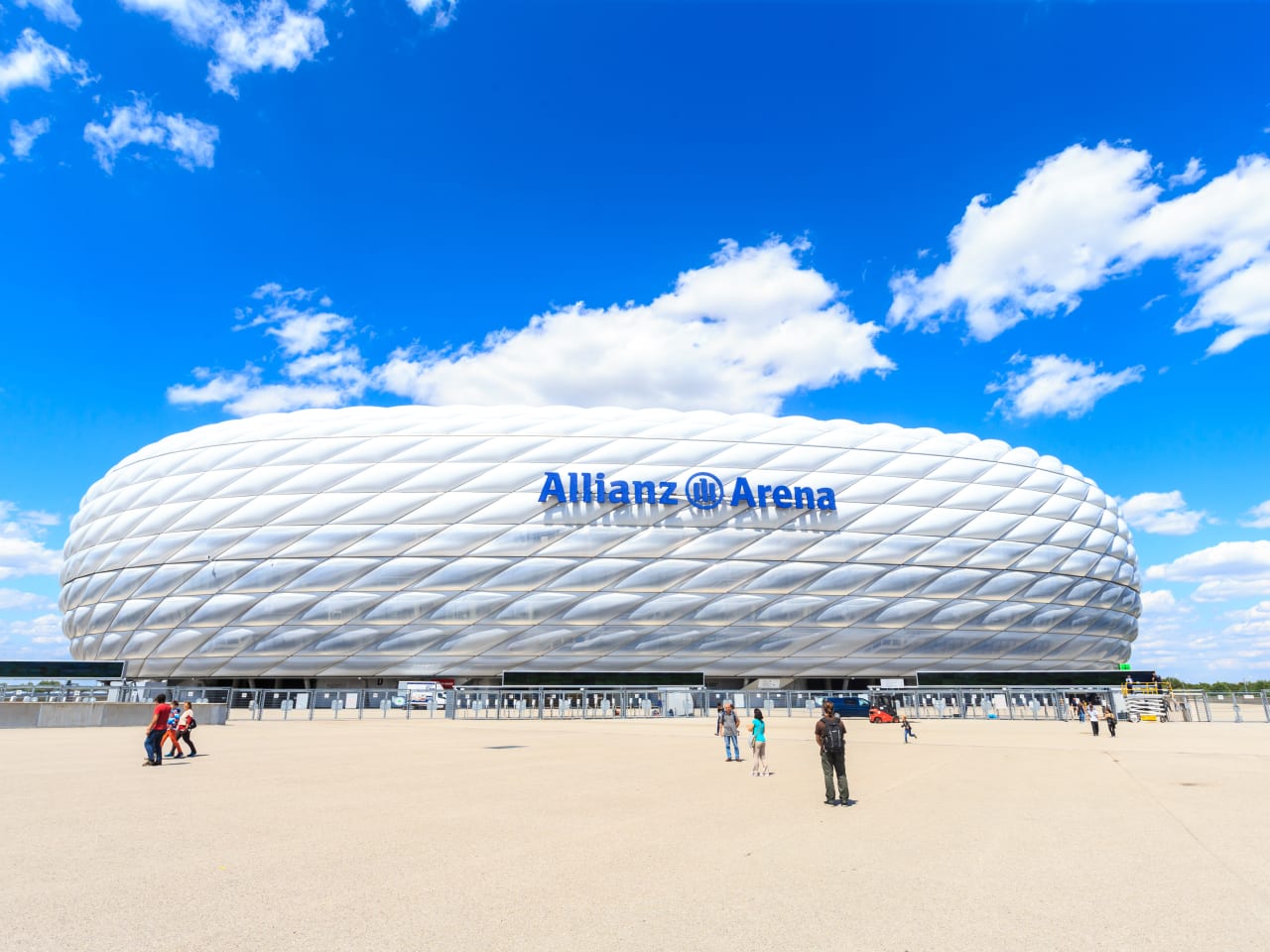 Allianz Arena in München, Deutschland