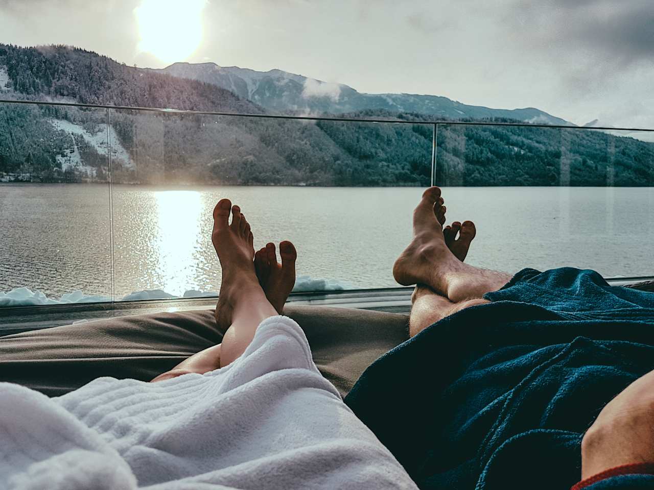 Badehaus Millstätter See, Österreich © iStock.com/Christopher Moswitzer