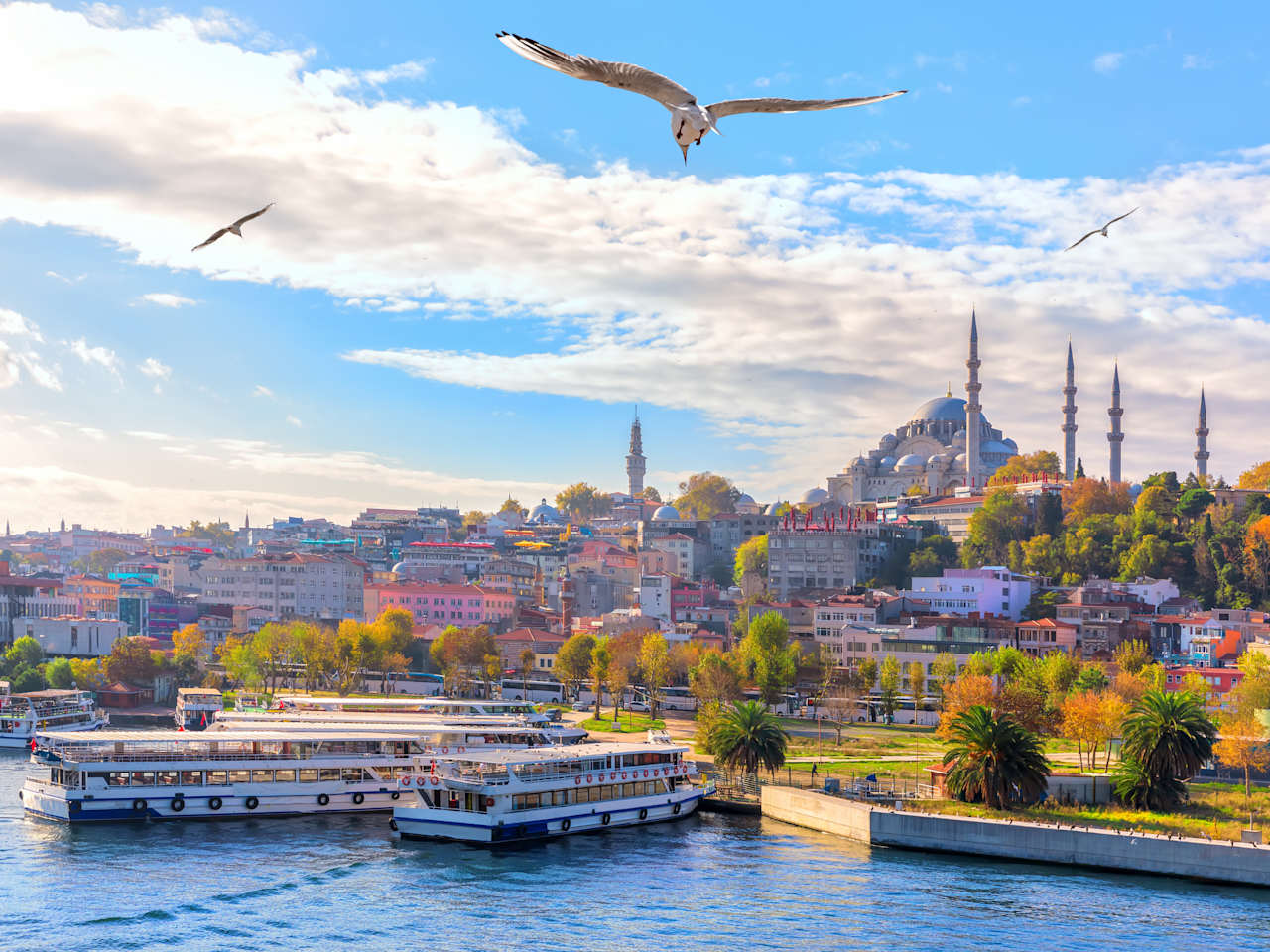 Hafen von Eminönü, Istanbul, Türkei © stock.adobe.com - AlexAnton