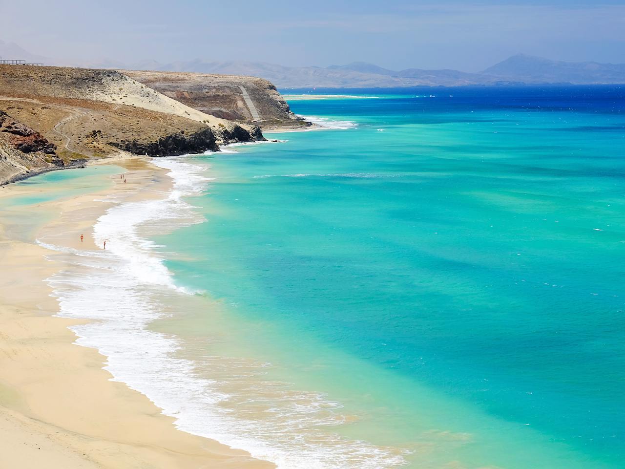 Butihondo Beach, Fuerteventura, Spanien