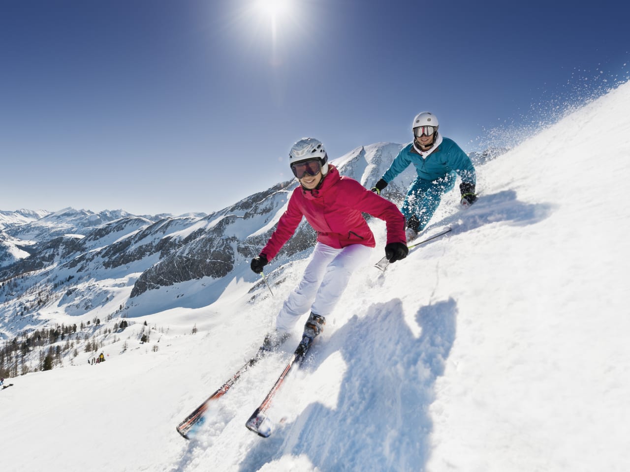 Skifahrer in Österreich © Westend61/Brand X Pictures via Getty Images