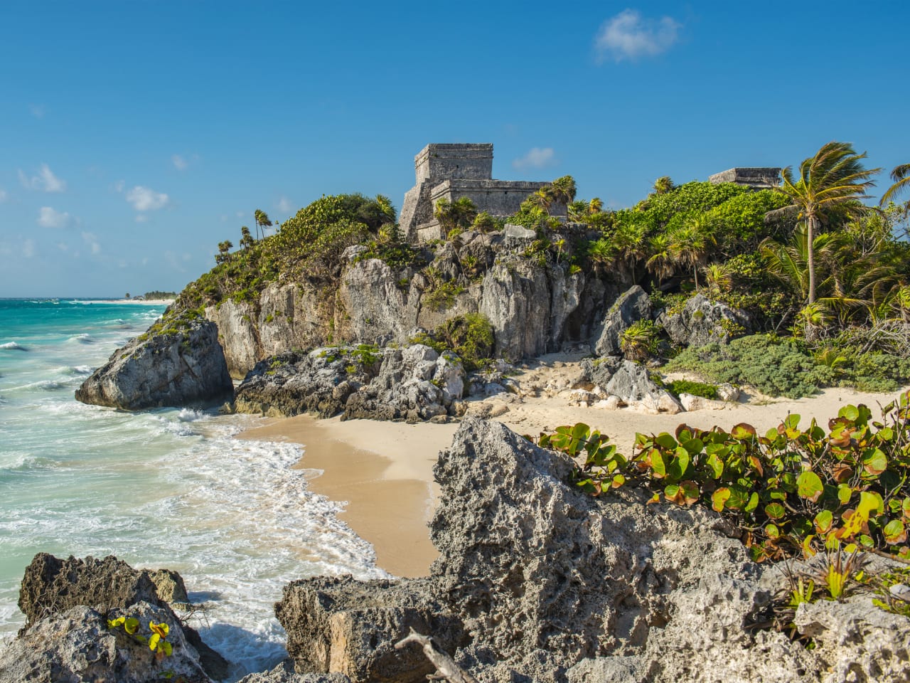 Strand und Meer in Tulum, Mexiko © SL_Photography/iStock / Getty Images Plus vis Getty Images