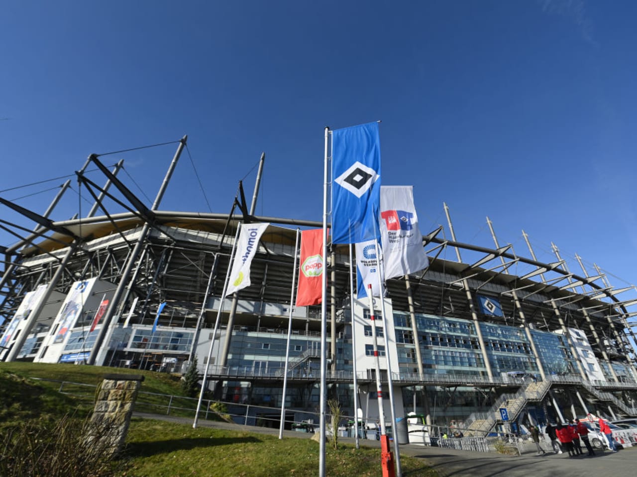 Volksparkstadion in Hamburg