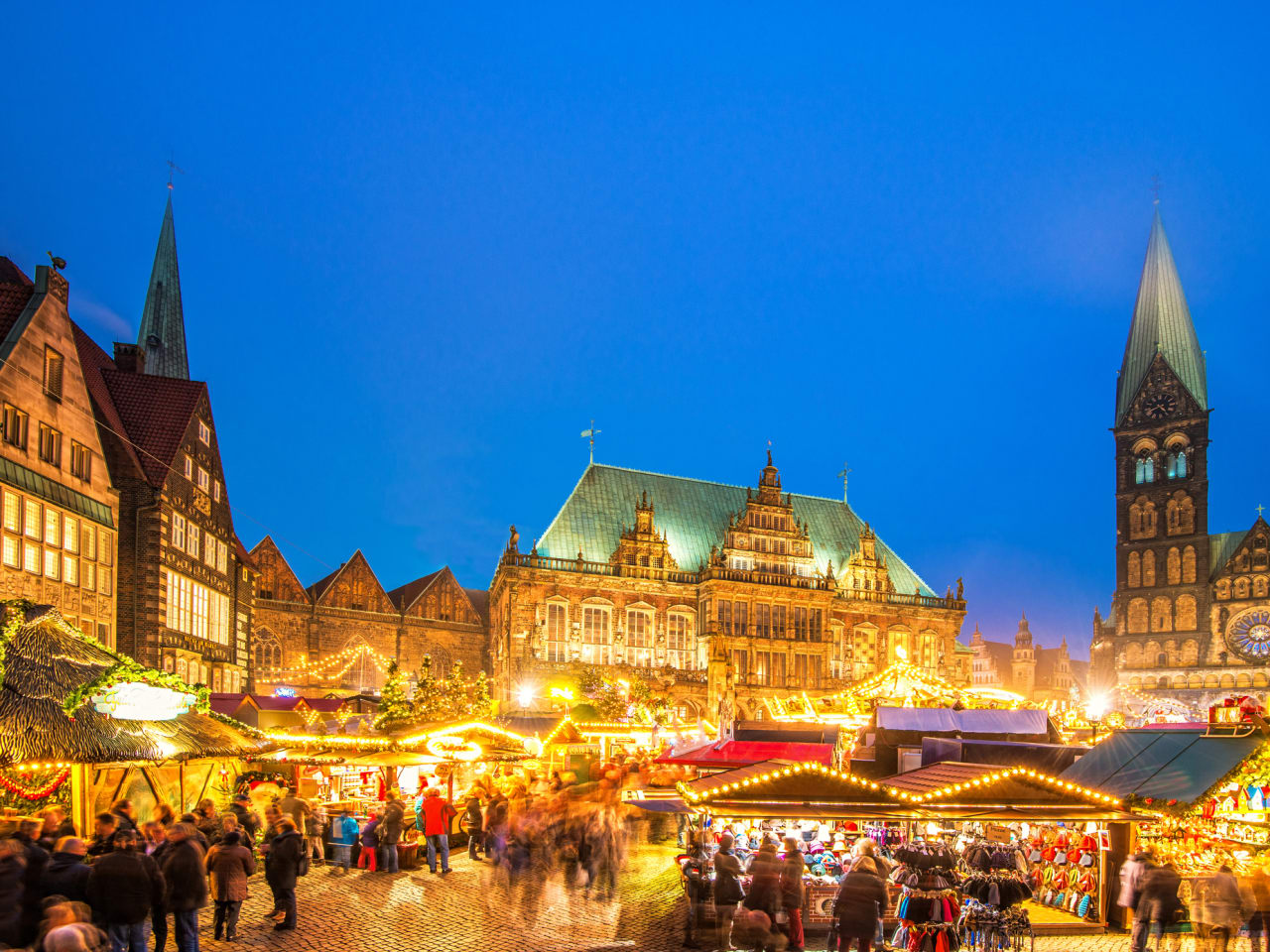 Weihnachtsmarkt Bremen © Juergen Sack/E+ via Getty Images