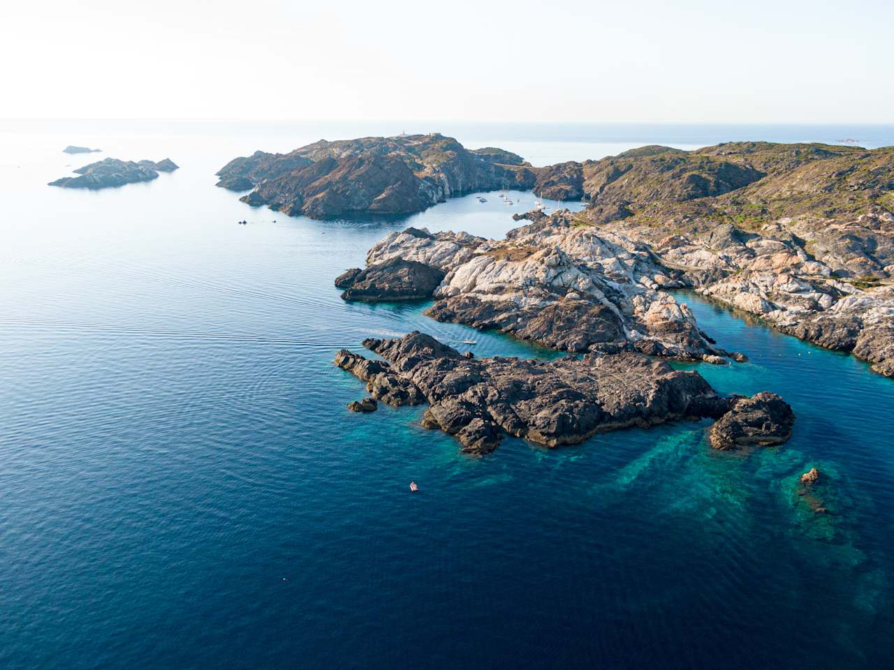 Luftaufnahme des Cap de Creus