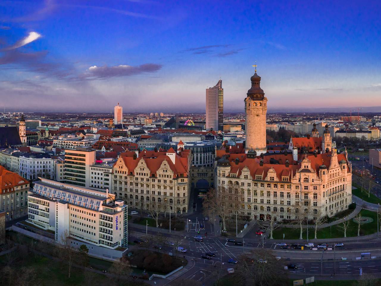 Panoramablick über Leipzig © stock.adobe.com - andre