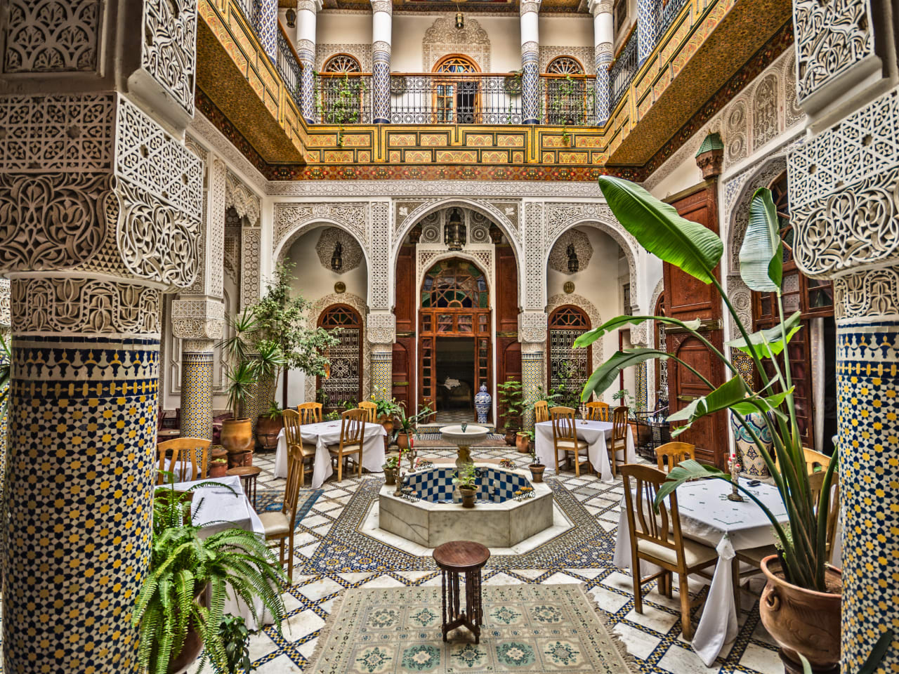 Ein Riad in Marokko © luisapuccini – stock.adobe.com